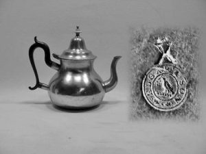 8" Queen Anne Teapot by Edgar and Son