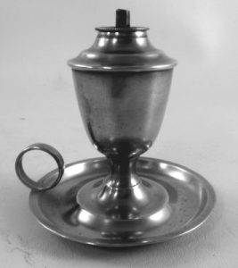 Pewter Lamp