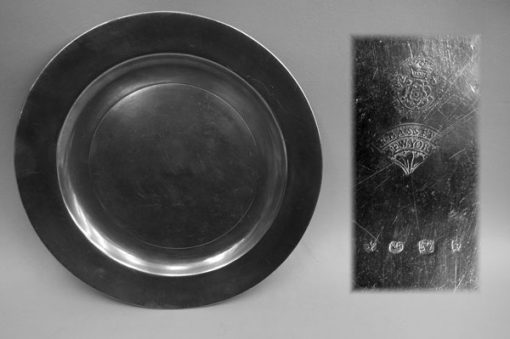 Flat Rim Plate by Frederick Bassett