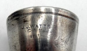 Pewter Spirit Cup for J.J. Watt