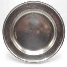 Marked 12 ½” Pewter Dish