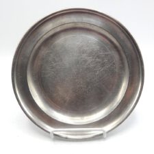 Pewter Plate Marked by Thomas Badger