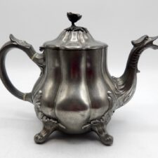Pewter Teapot Marked by Broadhead