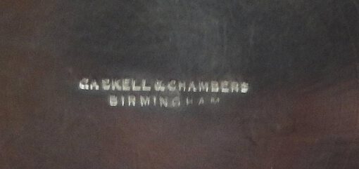 Gaskell & Chambers Quart English Pewter Mug